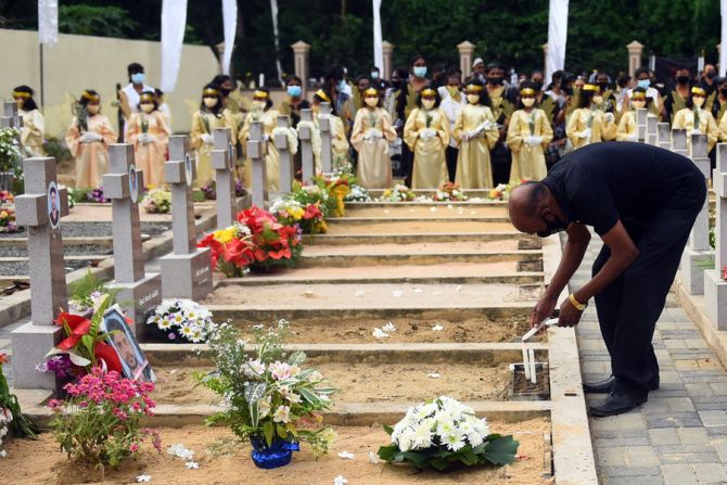 Sri Lanka bombing victims